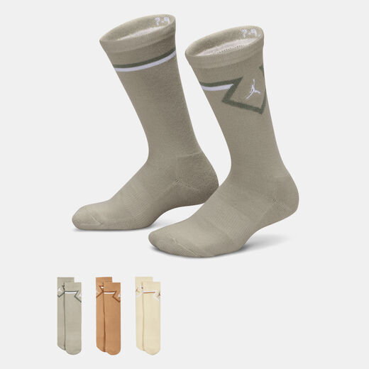 Socks-JRDN, Jordan, Big Kids' Diamond Crew Socks (3 Pairs)