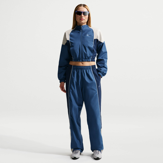 Matching Sets-Nike, Nike Sportswear, Women's Oversized Mid-Rise Tracksuit Bottoms