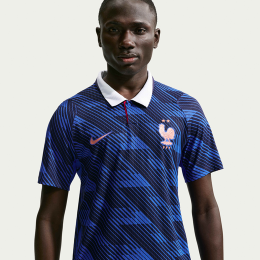 Men's Clothing-Nike, FFF 2026/27 Match Home, Men's Nike Aero-FIT Football Authentic Jersey