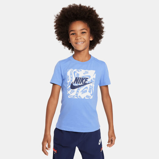 T-Shirts & Tops-Nike, Nike Brandmark Square Basic Tee, Little Kids T-Shirt