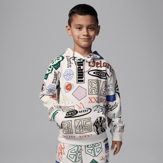 هوديات وسويتشيرتات-جوردن, جوردن ايسنشالز, هودي بلوفر فرينش تيري بطبعة للأطفال الصغار هوديات وسويتشيرتات-جوردن, جوردن ايسنشالز, هودي بلوفر فرينش تيري بطبعة للأطفال الصغار