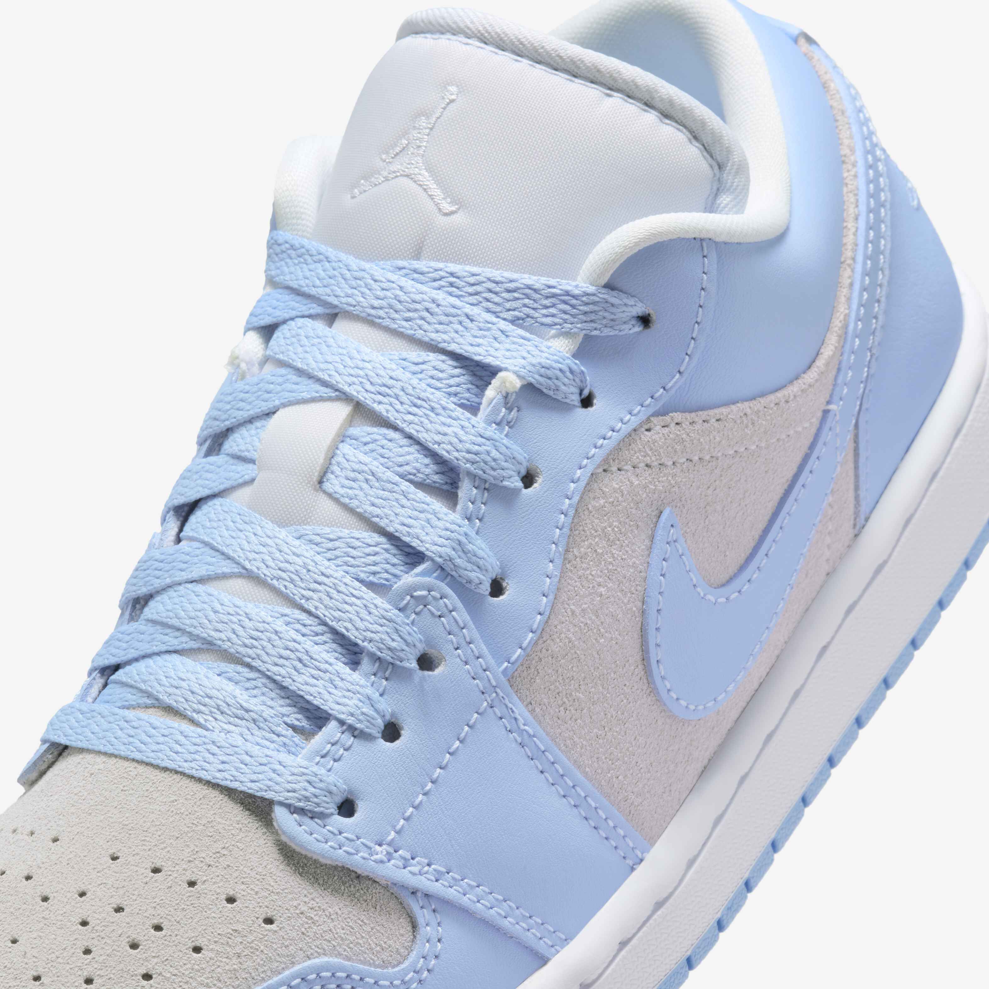 Buy Air Jordan 1 Low Women's Shoes - Football Grey/White