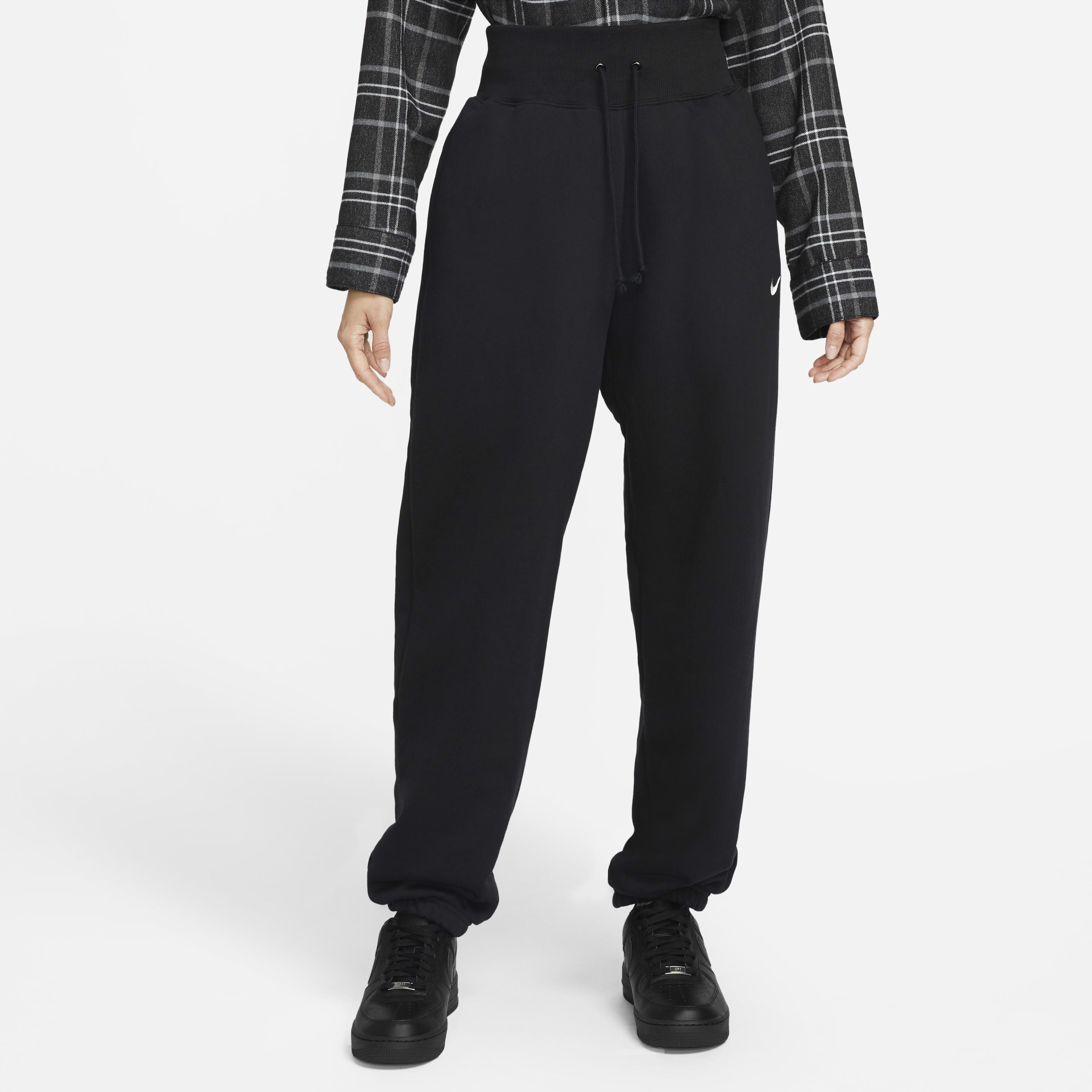 Buy Nike Sportswear Phoenix Fleece Women s High Waisted Oversized Tracksuit Bottoms Nike Qatar Official