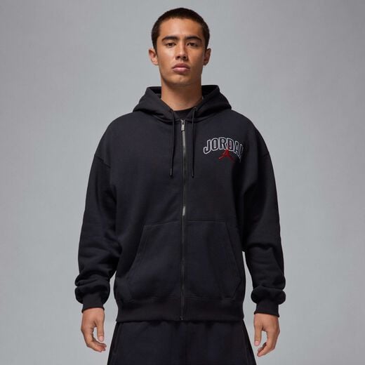 Jordan Hoodies-JRDN, Jordan Brooklyn Fleece, Men's Oversized Full-Zip Hoodie