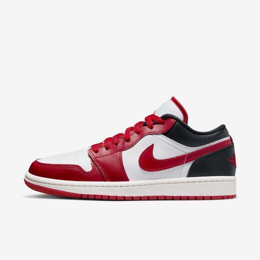 Bred-JRDN, Air Jordan 1 Low, Women's Shoes