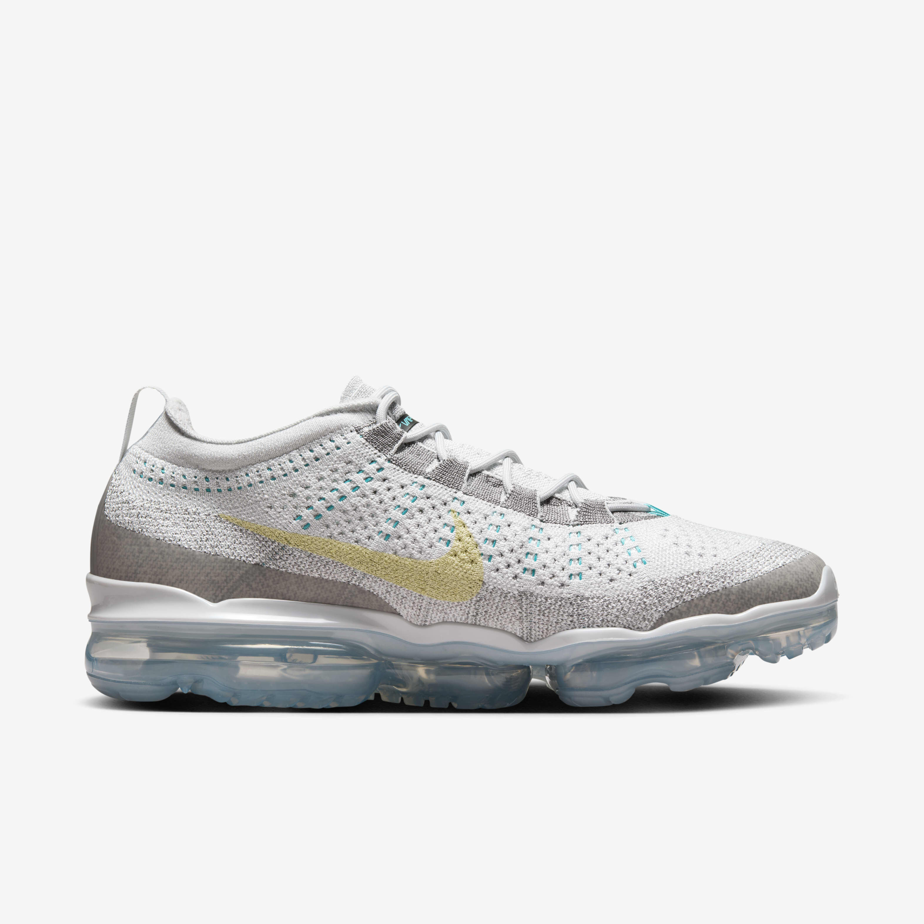 Nike men's air vapormax flyknit 3 shoes - white/red/gold top