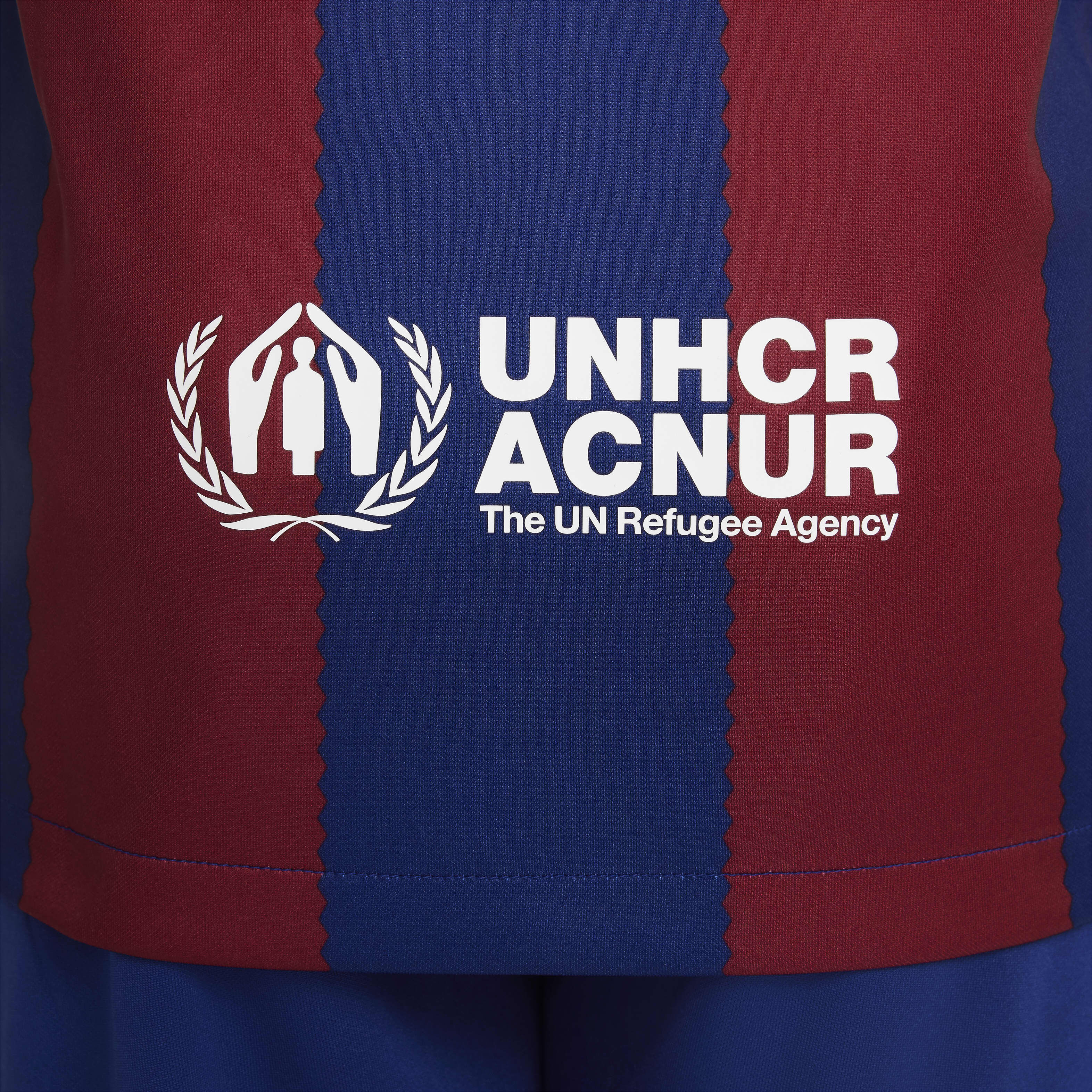 FC Barcelona Nike シャツ UNHCR Nike FC Barcelona シャツ UNHCR Nike Barcelona Home Shirt