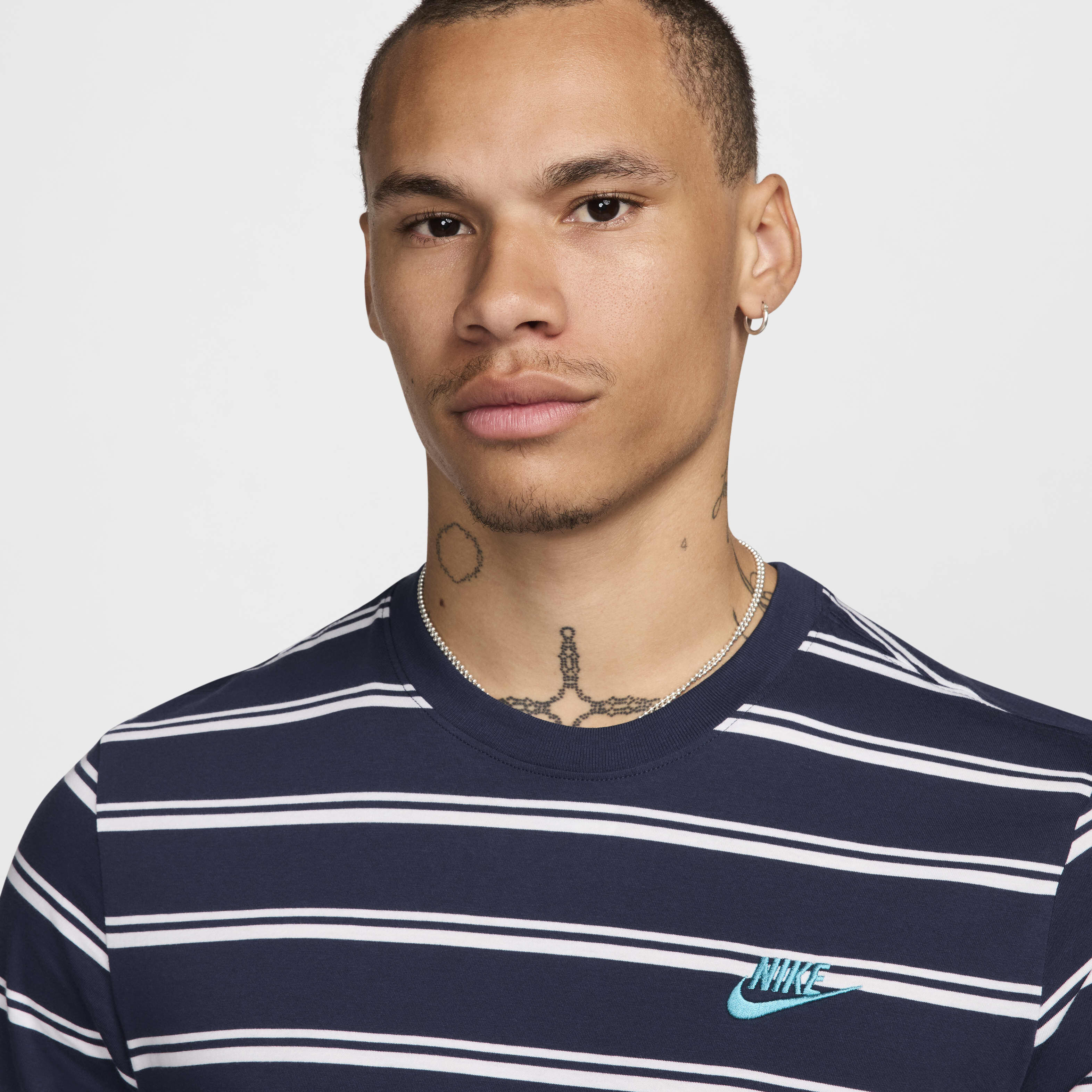 Nike striped t shirt top