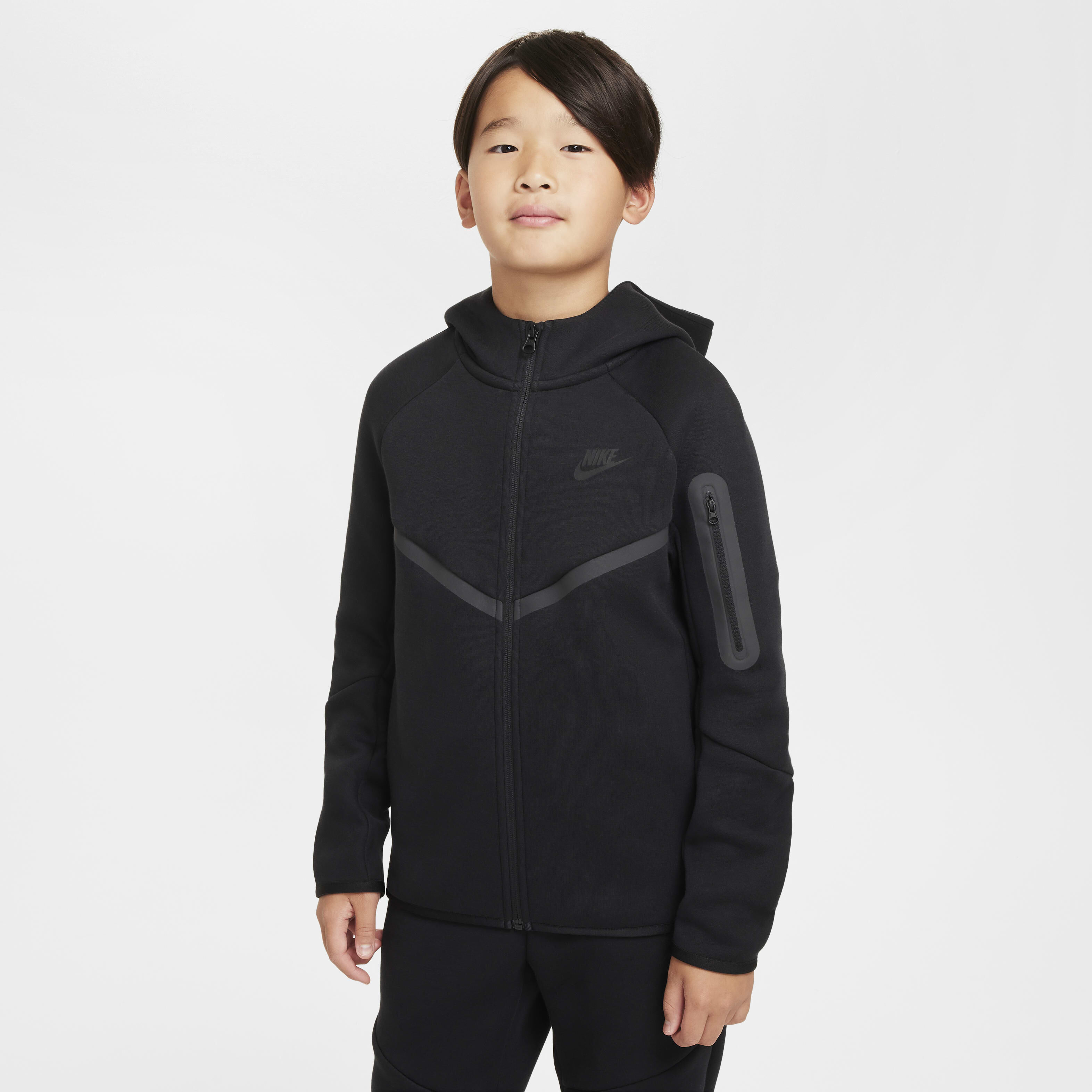 Buy Nike Sportswear Tech Fleece Older Kids Full Zip Hoodie Nike Qatar Official