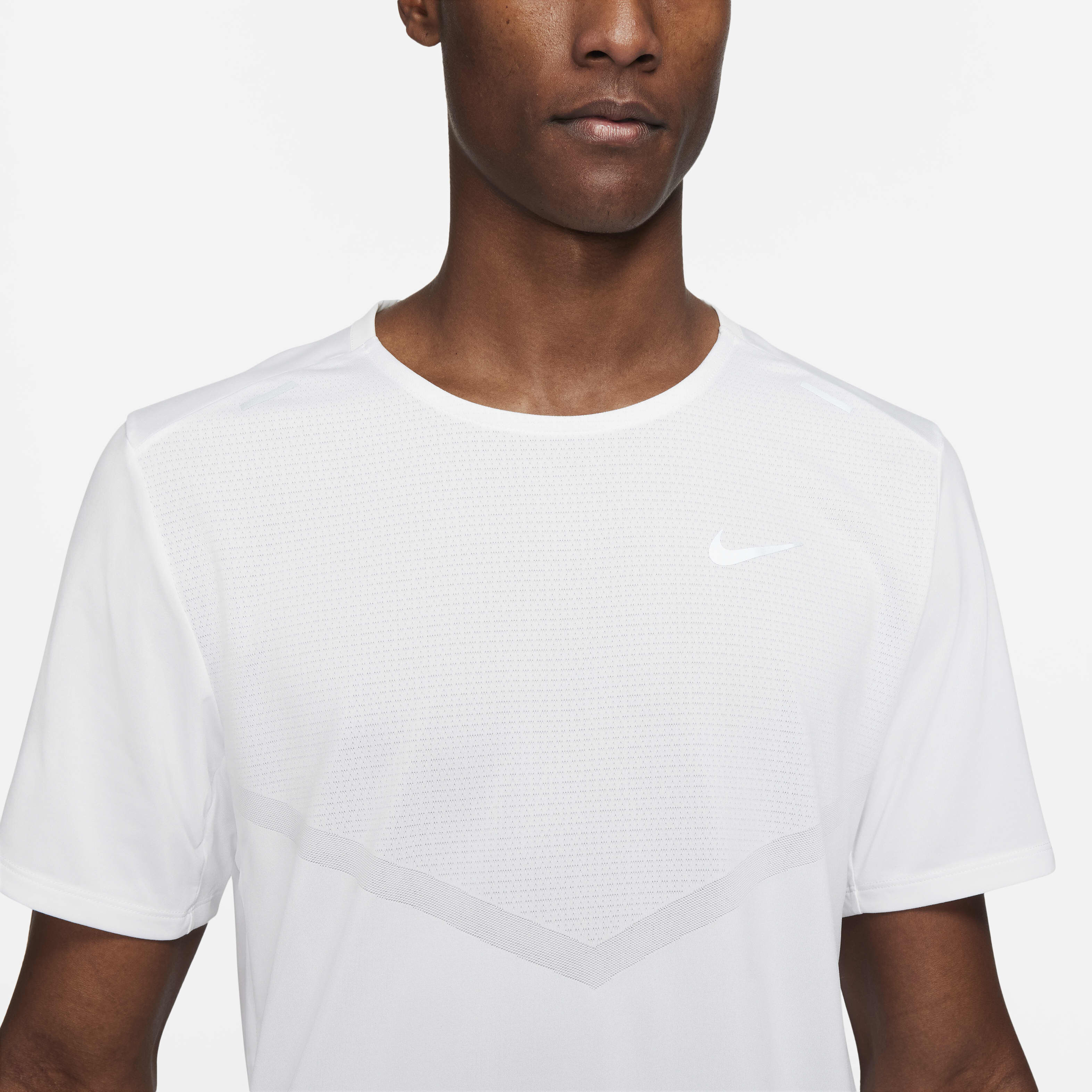 Nike men's rise 365 running tee top