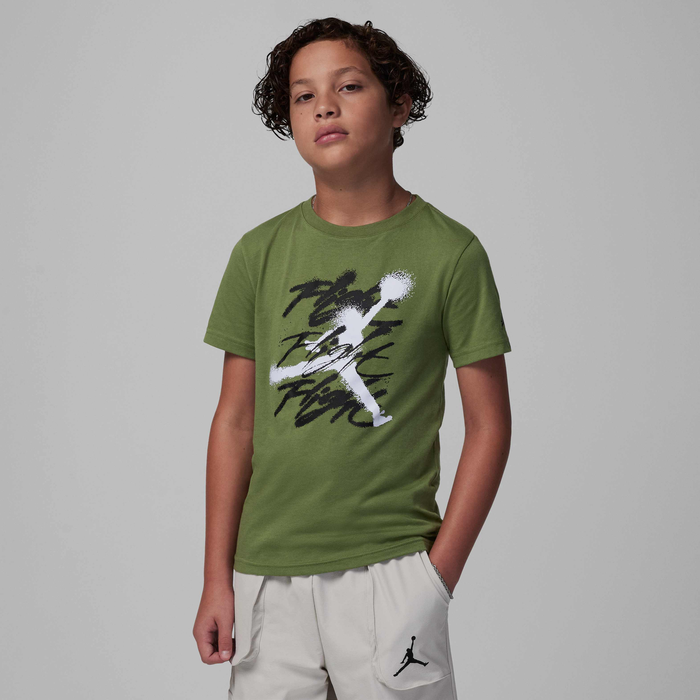 Jordan Jumpman Flight Sprayed Tee image number 0 Jordan Jumpman Flight Sprayed Tee image number 0