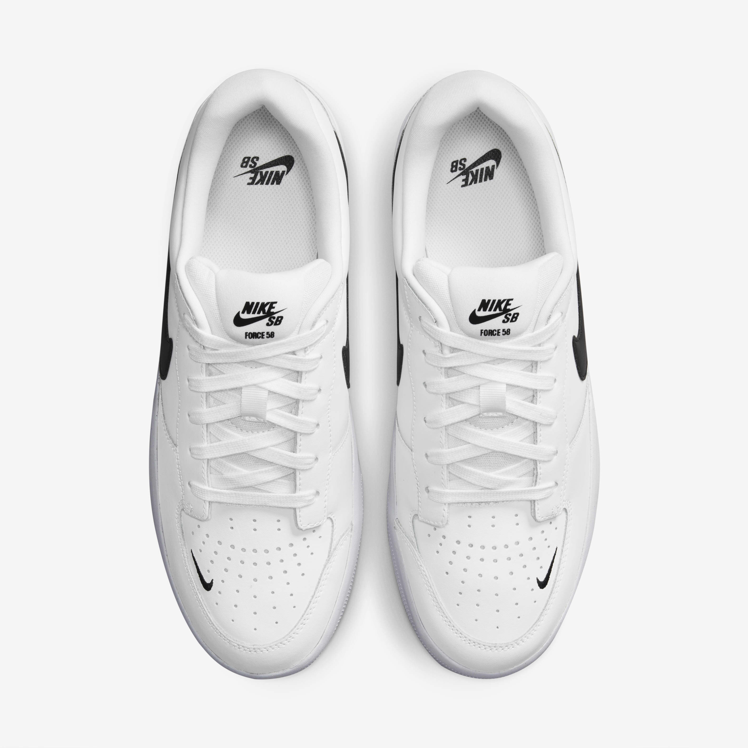 White nike skate shoes cheap