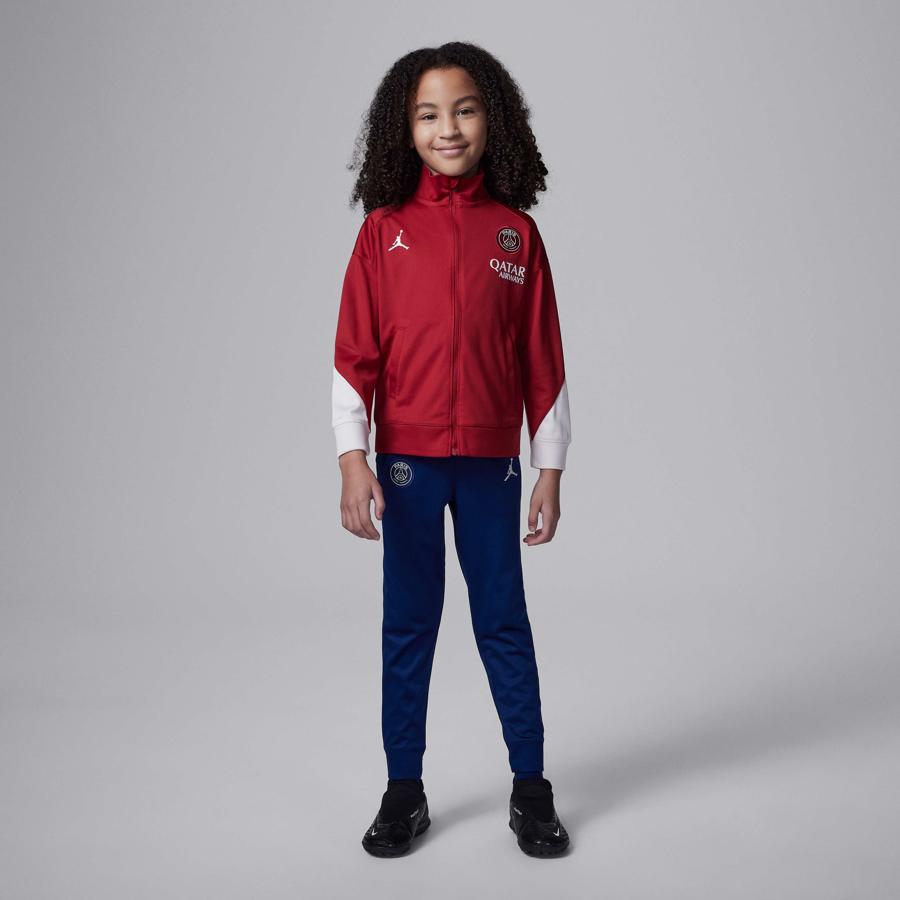 Nike PSG DRI-FIT レッド Lサイズ Paris Saint-Germain Strike Fourth Big Kids' Jordan Soccer