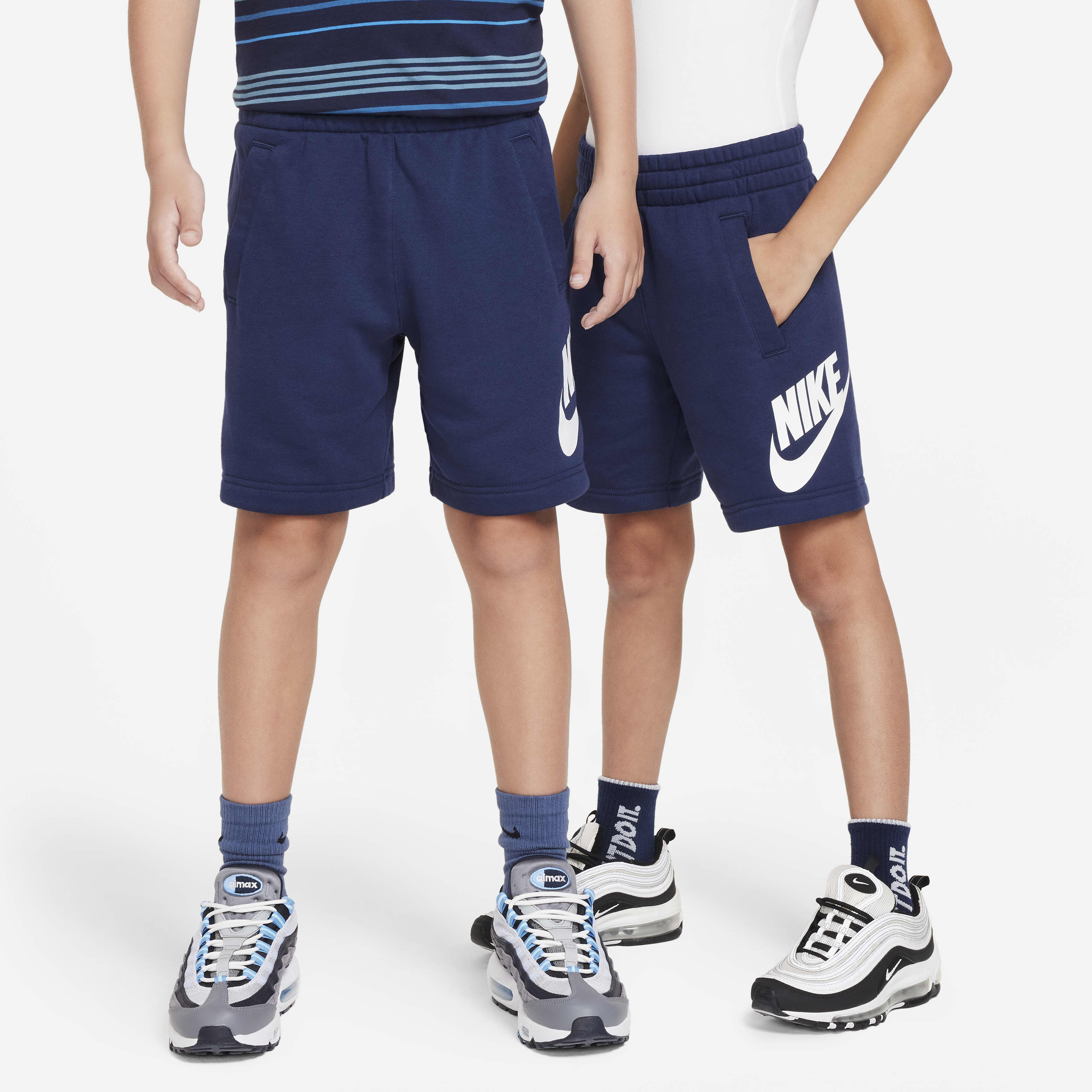 Buy Nike Sportswear Club Fleece Older Kids French Terry Shorts Nike Qatar Official
