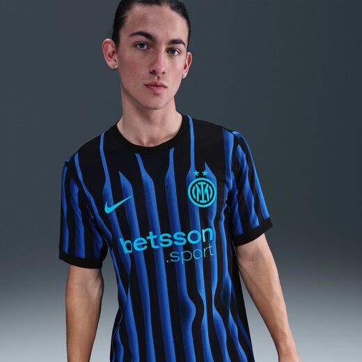 Lautaro Martínez-Nike, Inter Milan 2025/26 Match Home, Men's Nike Dri-FIT ADV Football Authentic Shirt