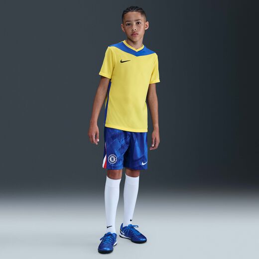Chelsea F.C.-Nike, Chelsea FC 2025/26 Stadium Home, Older Kids' Nike Dri-FIT Football Replica Shorts