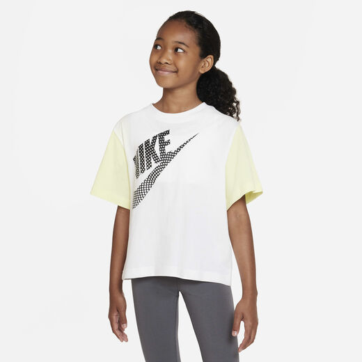 Nike Kids - T-Shirts & Tops-Nike, Nike Sportswear Essential, Older Kids' (Girls') Dance T-Shirt