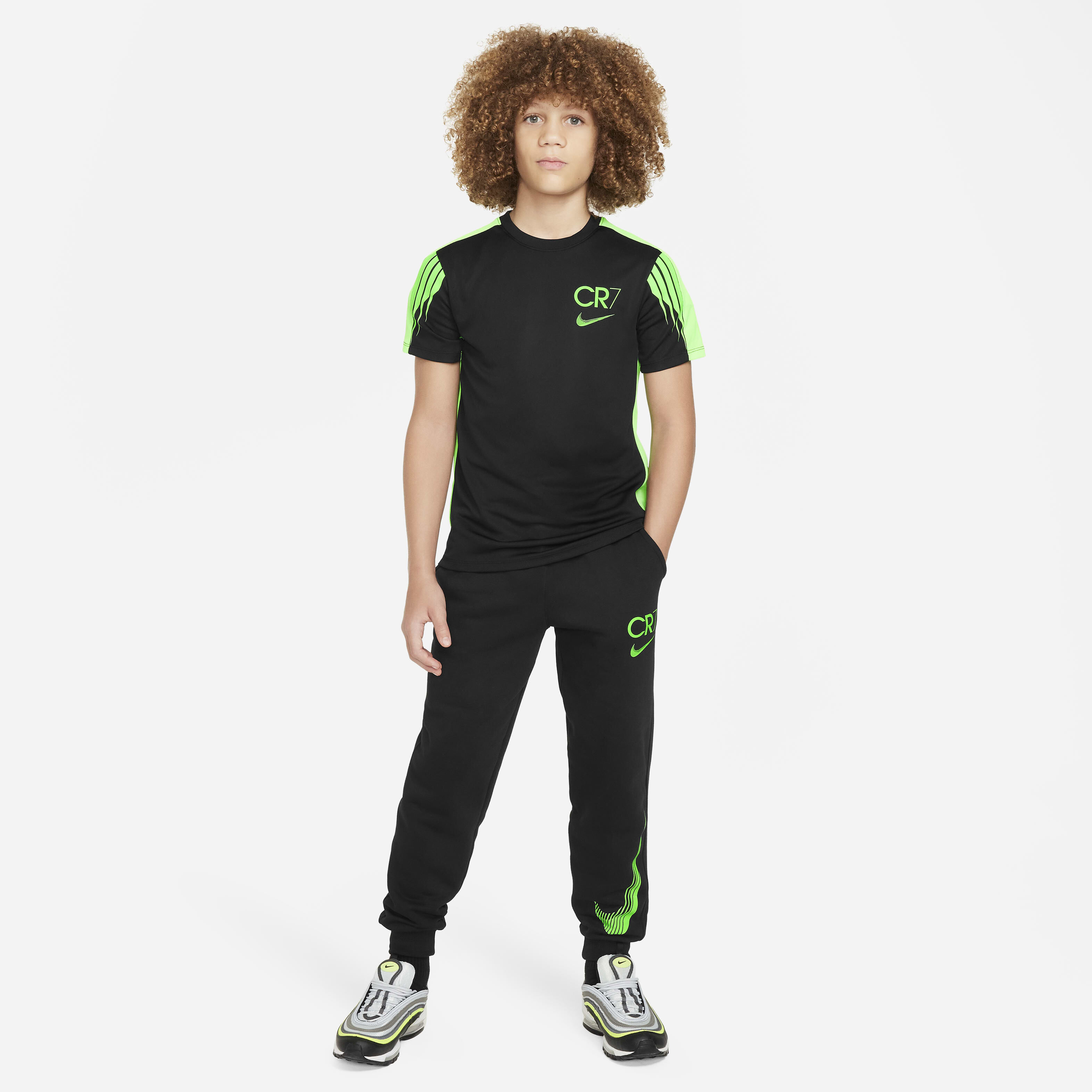 Buy CR7 Older Kids Dri FIT Academy Football Top Nike Qatar Official