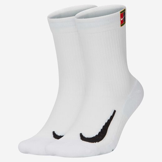 Just Do It Collection-Nike, NikeCourt Multiplier Cushioned, Tennis Crew Socks (2 Pairs)