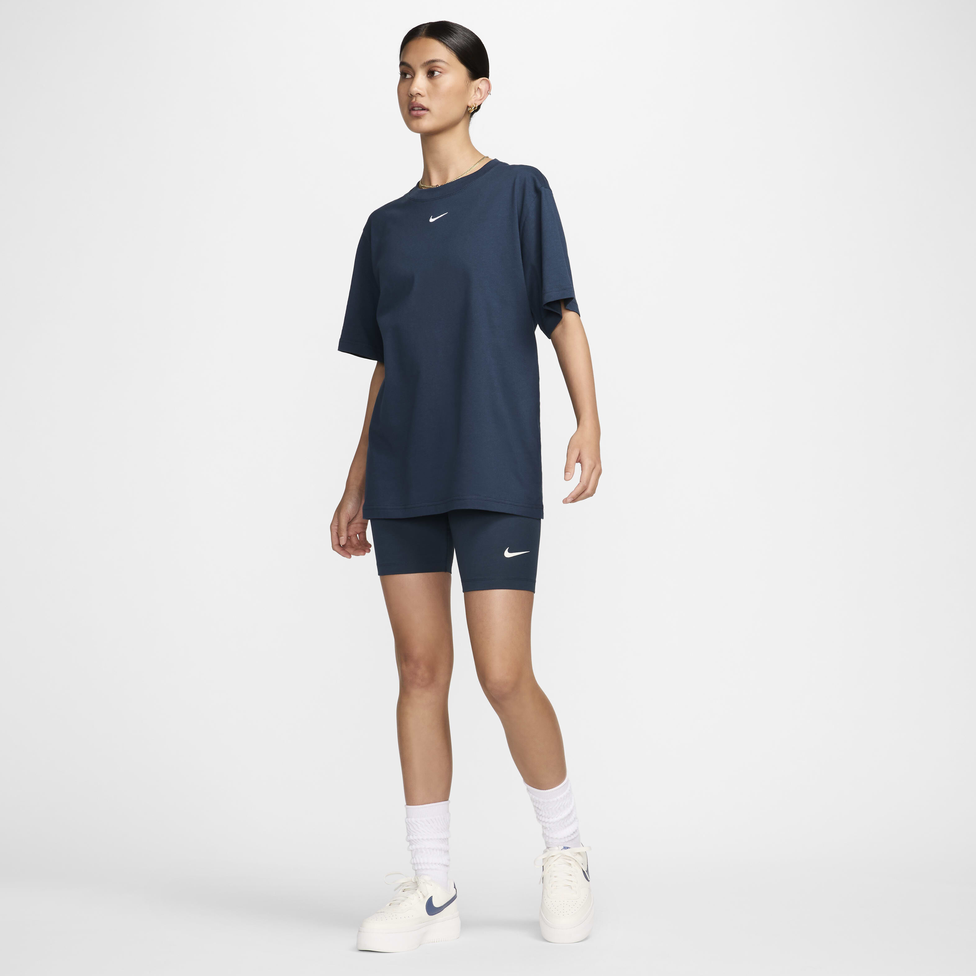 Buy Nike Sportswear Classic Women s High Waisted 20.5cm approx. Biker Shorts Nike Qatar Official