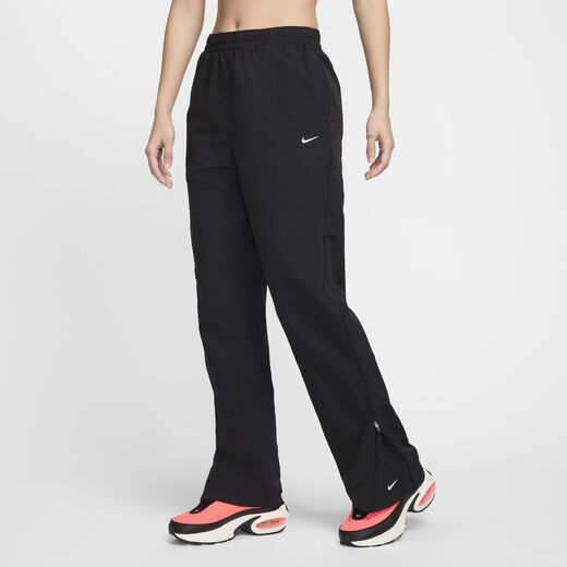 Trousers & Tights-Nike, Nike Sportswear Essential, Women's UV High-Waisted Open-Hem Zip Trousers Trousers & Tights-Nike, Nike Sportswear Essential, Women's UV High-Waisted Open-Hem Zip Trousers