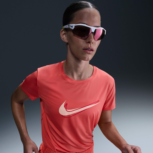T-Shirts & Tops-Nike, Nike One Swoosh, Women's Dri-FIT Short-Sleeve Running Top