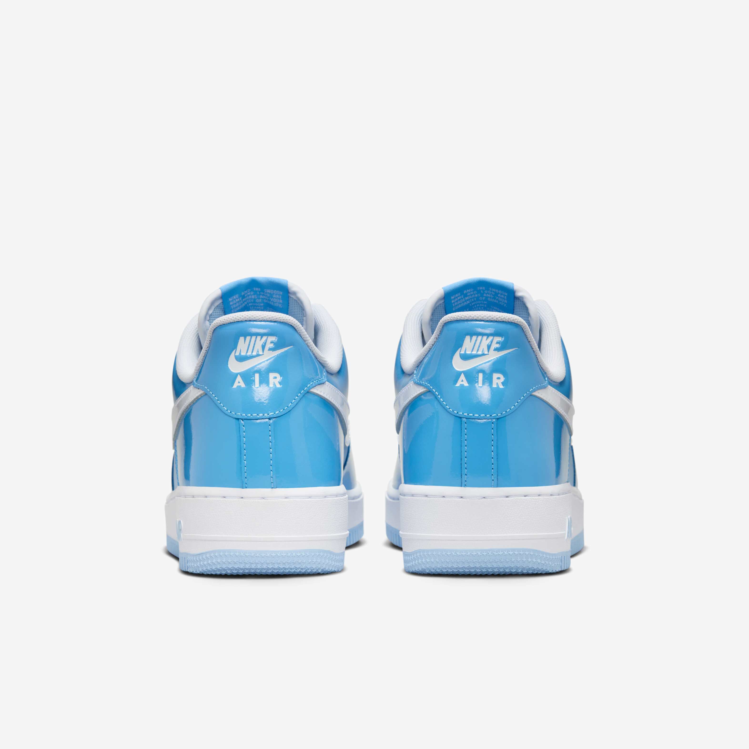 靴 NIKE AIR FORCE 1 07 LOW WHITE  BLUE Nike Force 1 Low EasyOn PS White Gum Blue Beyond Kids