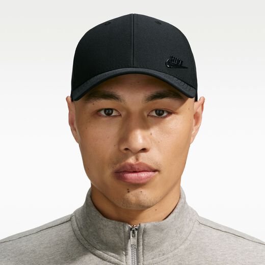 New In Men's Accessories & Equipment-Nike, Nike Dri-FIT Club, Structured Metal Logo Cap