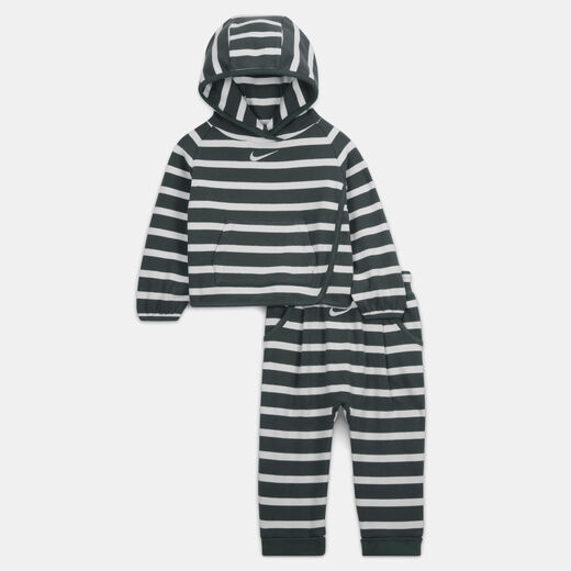 Kids Haddad-Nike, Nike ReadySet, Baby (12-24M) 2-Piece Striped Pants Set