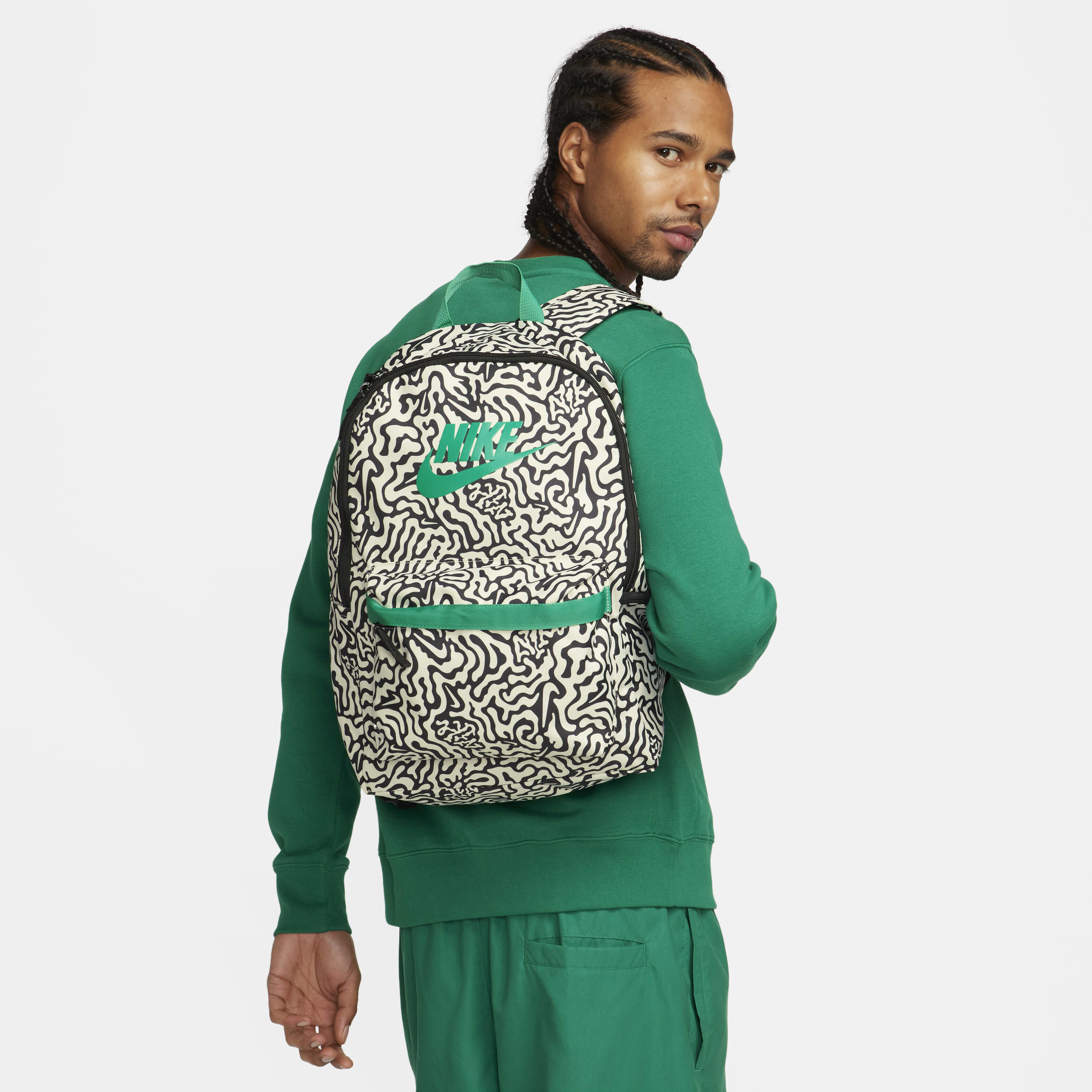 Nike heritage backpack green online