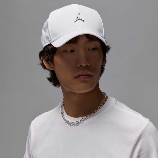 Accessories & Equipment-JRDN, Jordan Rise, Structured Metal Jumpman Hat