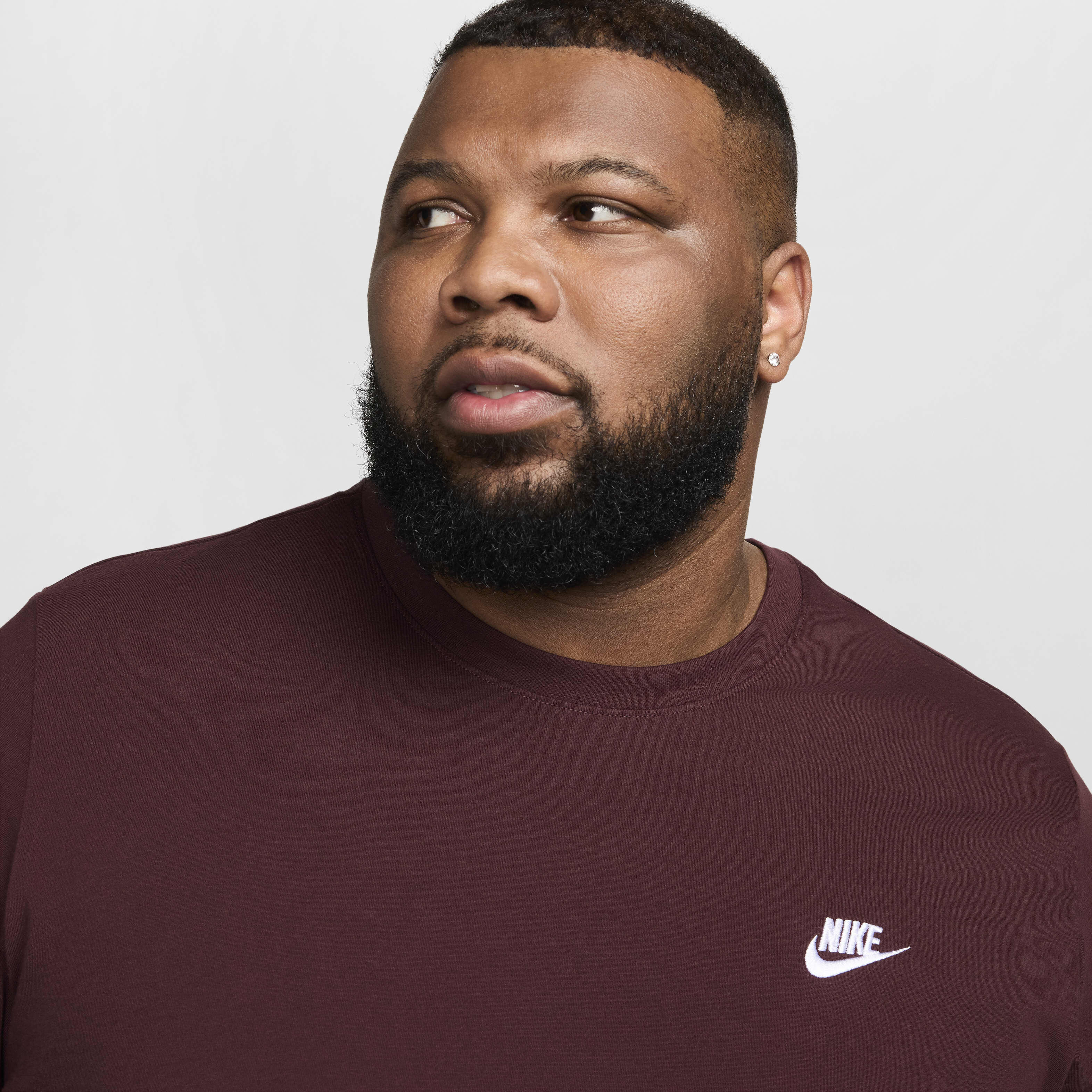 Maroon nike shirt mens clearance