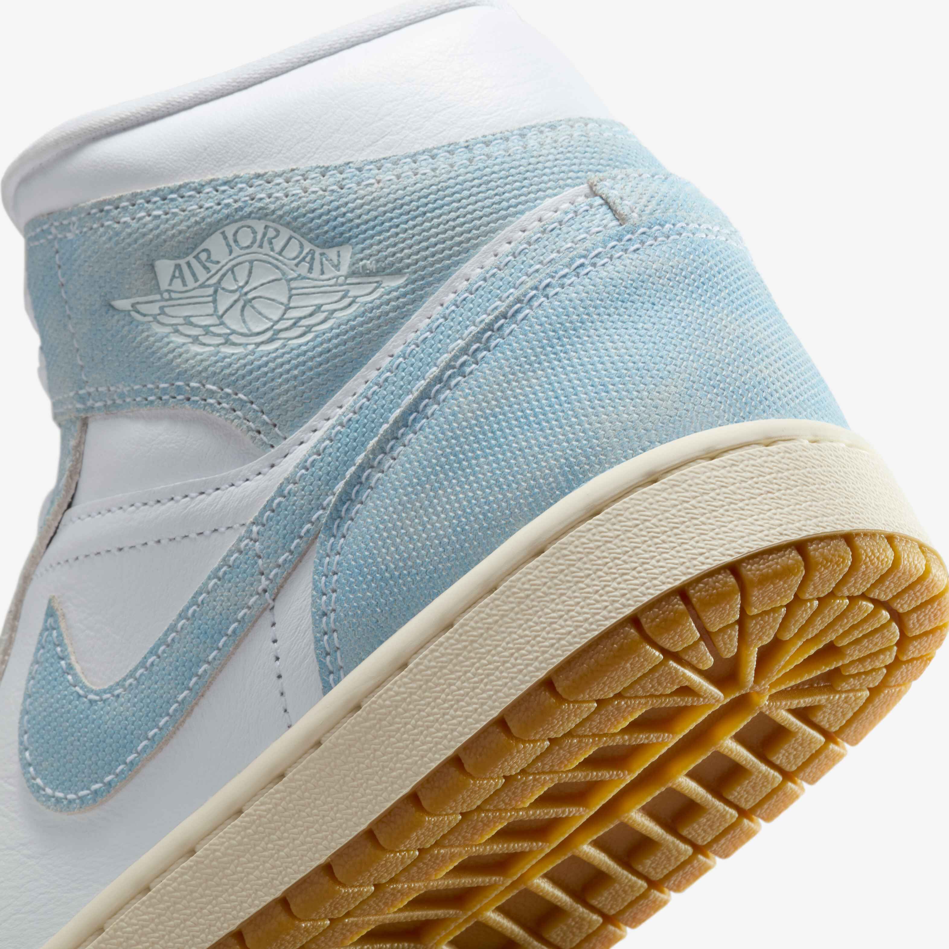 Buy Air Jordan 1 Mid SE Women's Shoes - White/Sail/Gum Light