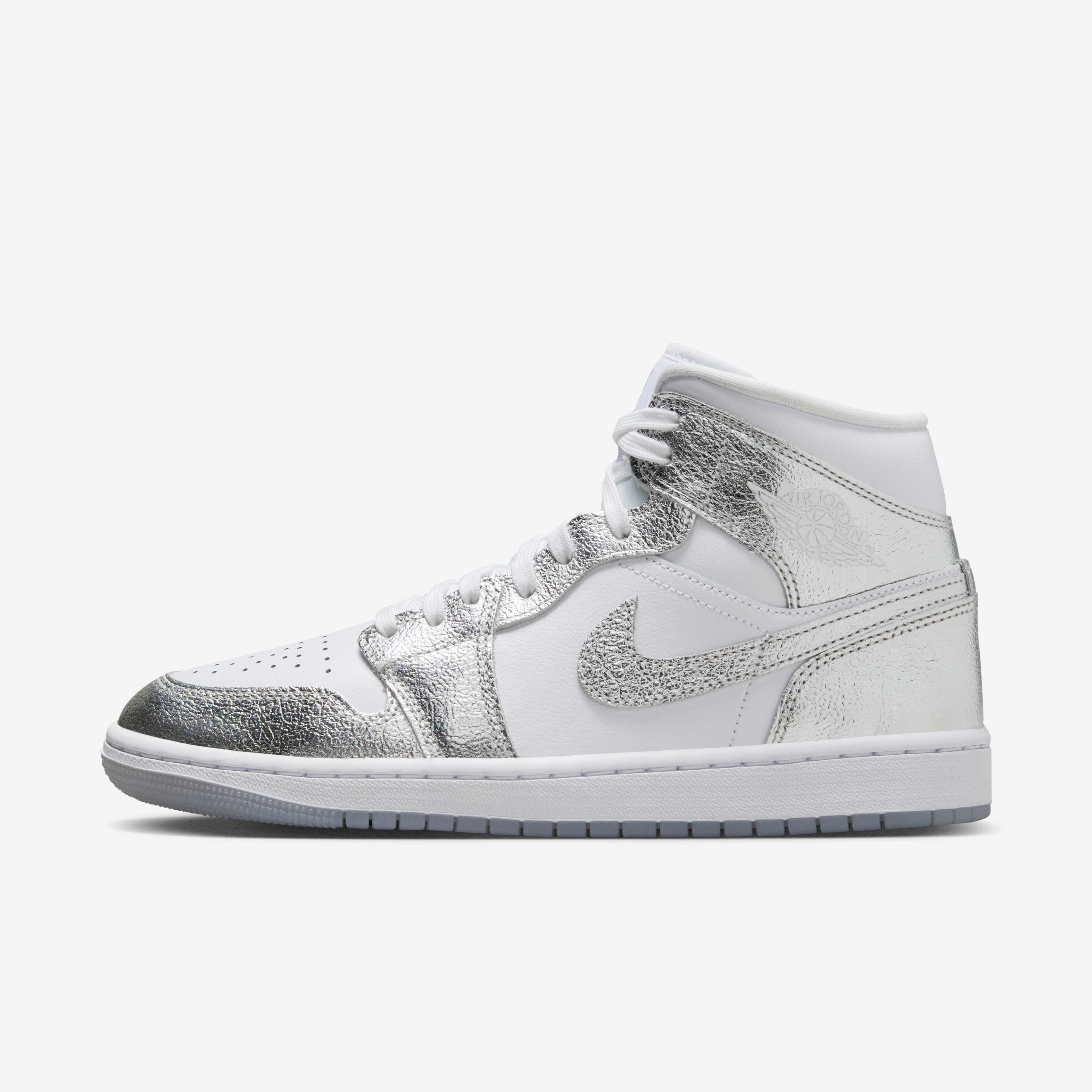 Buy Air Jordan 1 Mid SE Women's Shoes - White/Wolf Grey