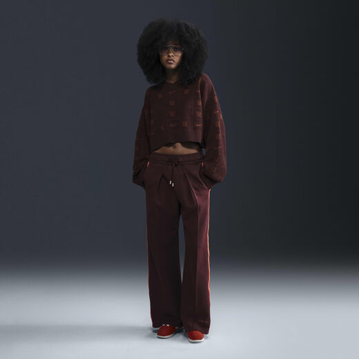 Preppy Looks-Nike, Naomi Osaka, Women's High-Waisted Loose Knit Trousers