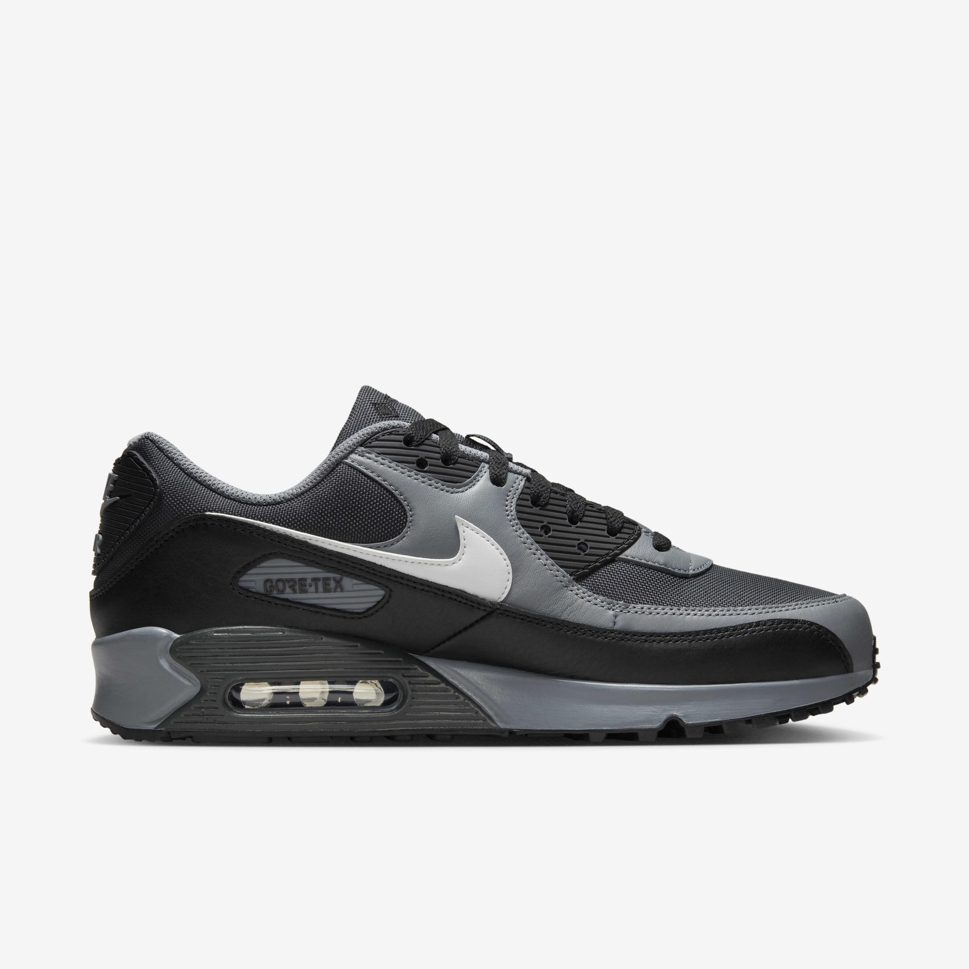 Nike men's air max 90 essential sneakers - dark grey/black sales