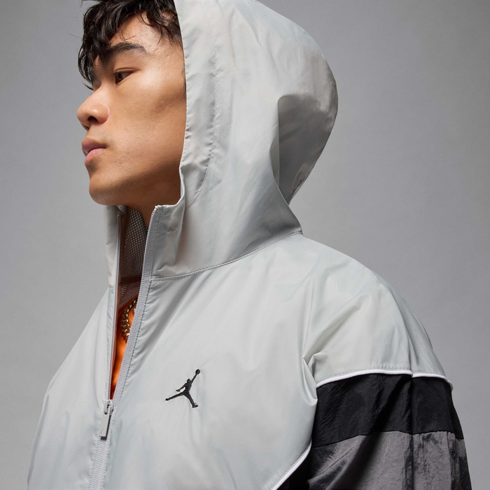 Jordan Robe Buy Jordan Brooklyn Men's Hooded Draft Jacket - Light Smoke Grey/Iron ...