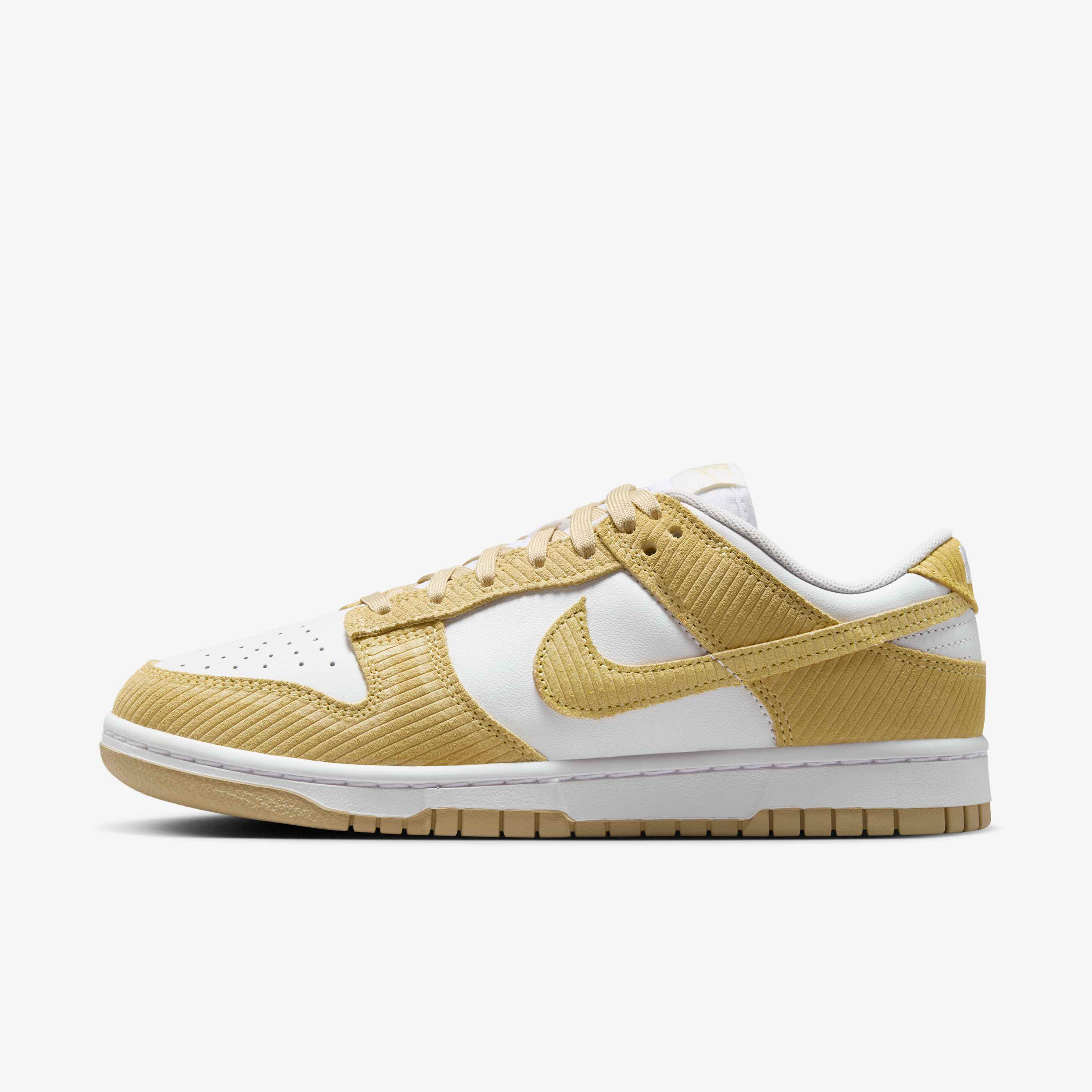 womens dunk low white yellow