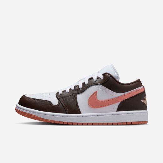 Women's Jordan Shoes-JRDN, Air Jordan 1 Low 'Brown/Pink' , Women's Shoes Women's Jordan Shoes-JRDN, Air Jordan 1 Low 'Brown/Pink' , Women's Shoes
