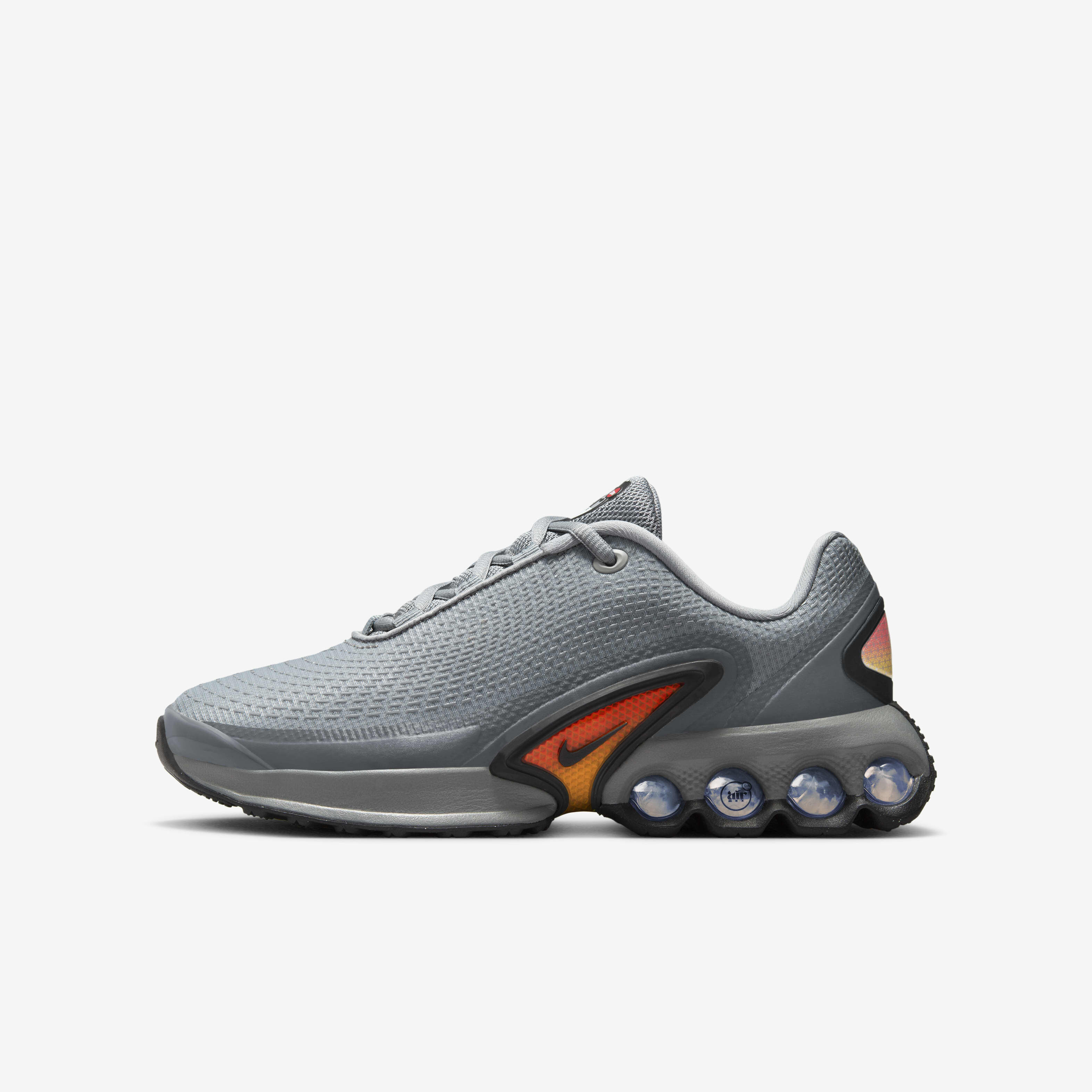 Kids nike air max grey top