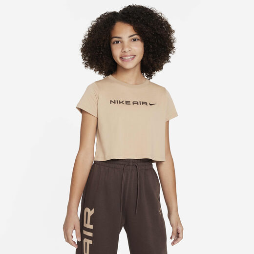 T-Shirts & Tops-Nike, Nike Air, Older Kids' (Girls') T-Shirt