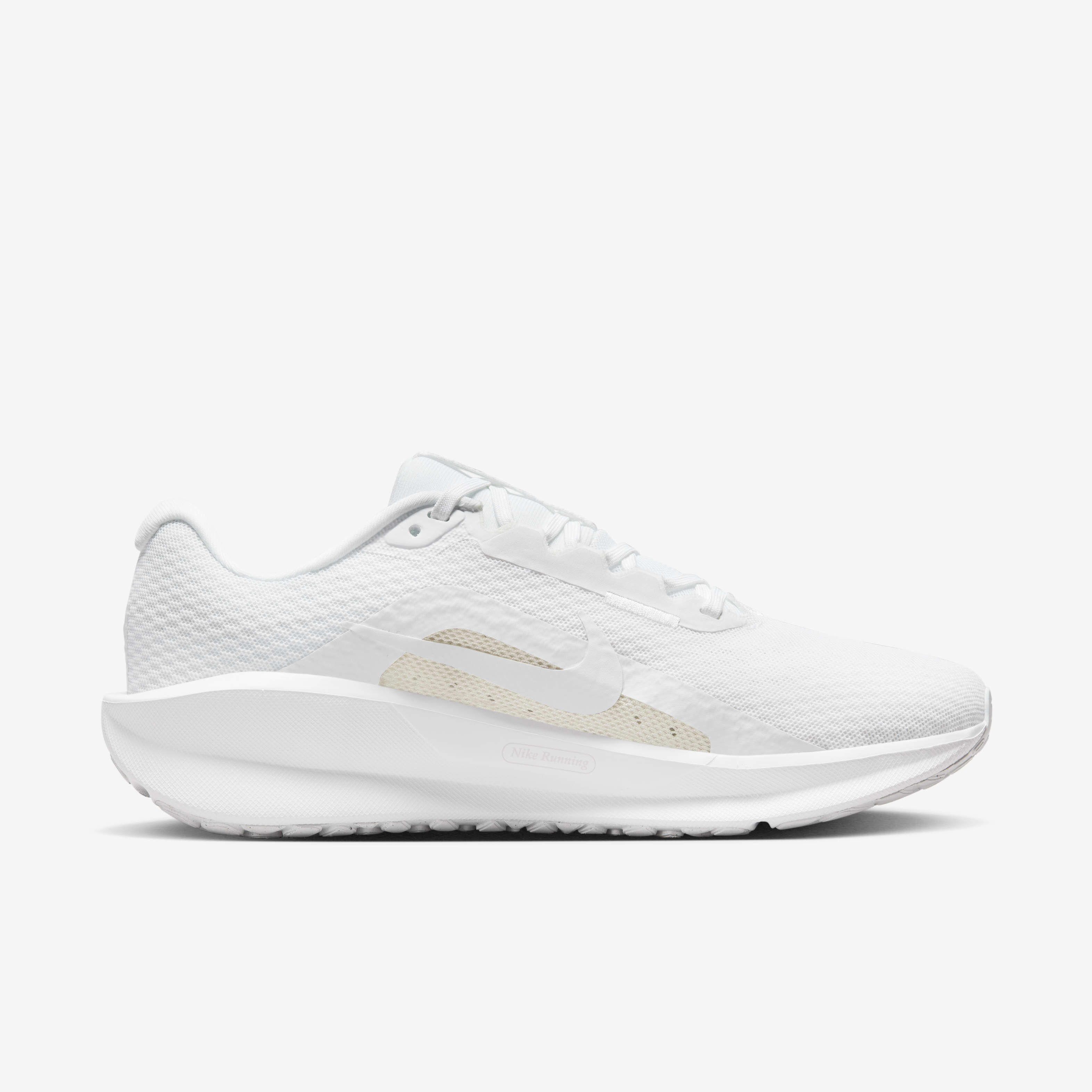 Nike downshifter white running shoes discount