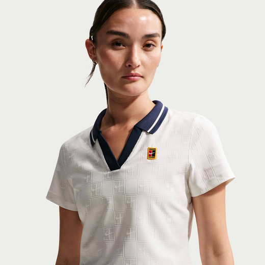 Tennis Tops & T-Shirts-Nike, NikeCourt Court Collection, Women's Dri-FIT Cropped Tennis Polo