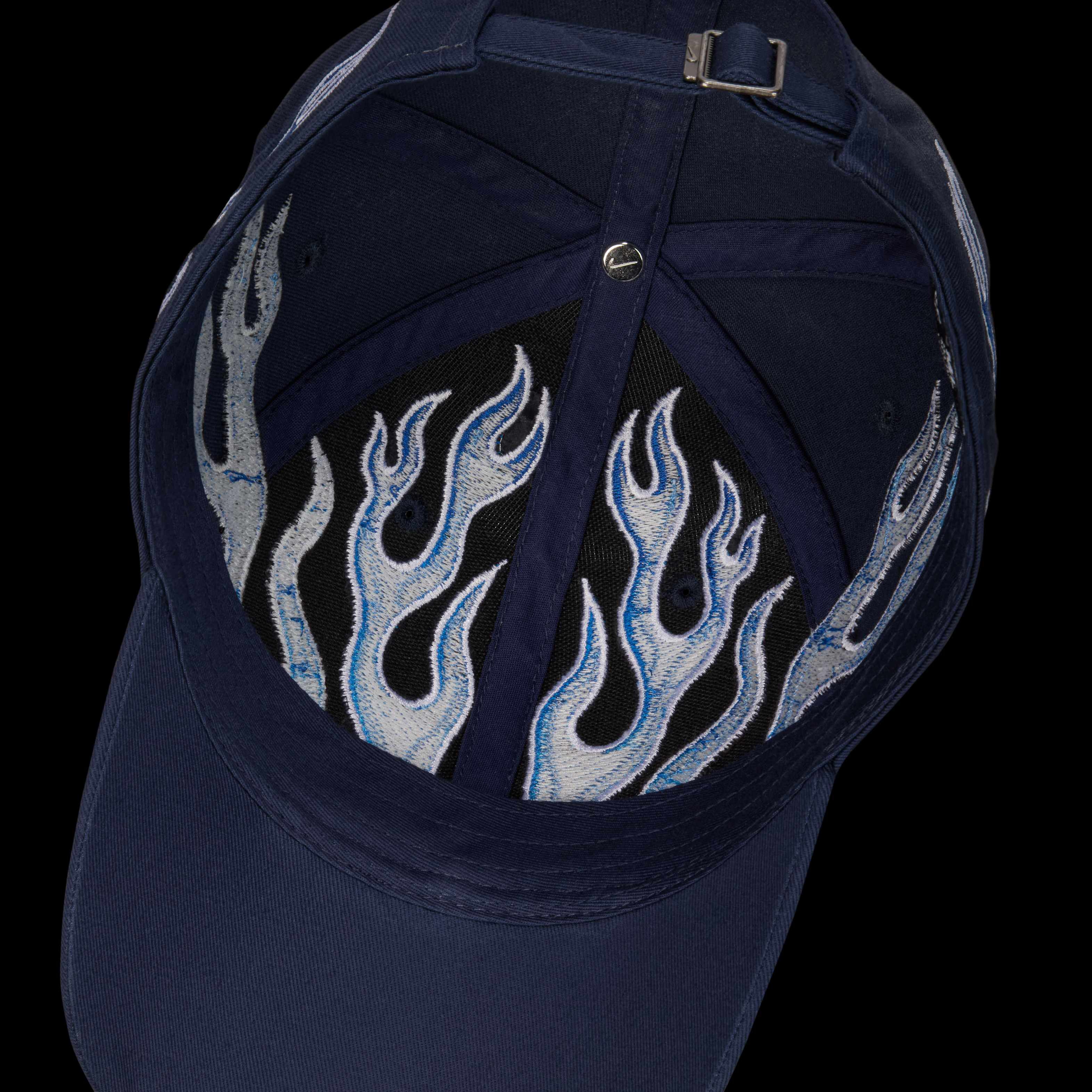 帽子 nike club cap structured flame navy SM Caps Nike Club Cap Structured OG Flame Cap Midnight Navy