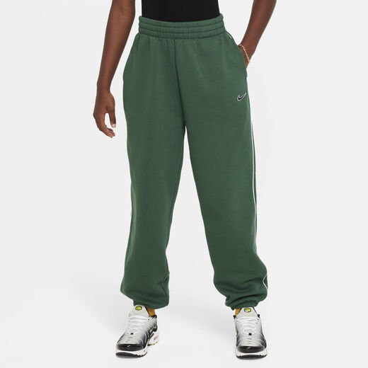 Trousers & Tights-Nike, Nike Sportswear, Older Kids' (Girls') Oversized Fleece Trousers