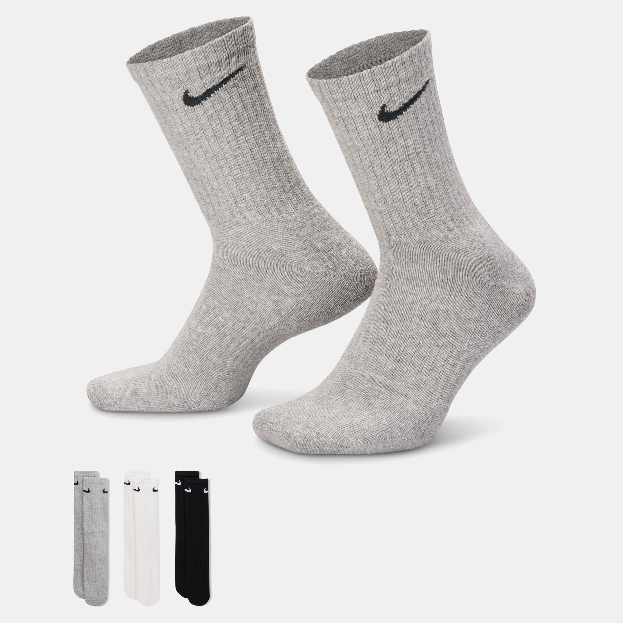 Everyday Cushioned Training Crew Socks (6 Pack) image number 0