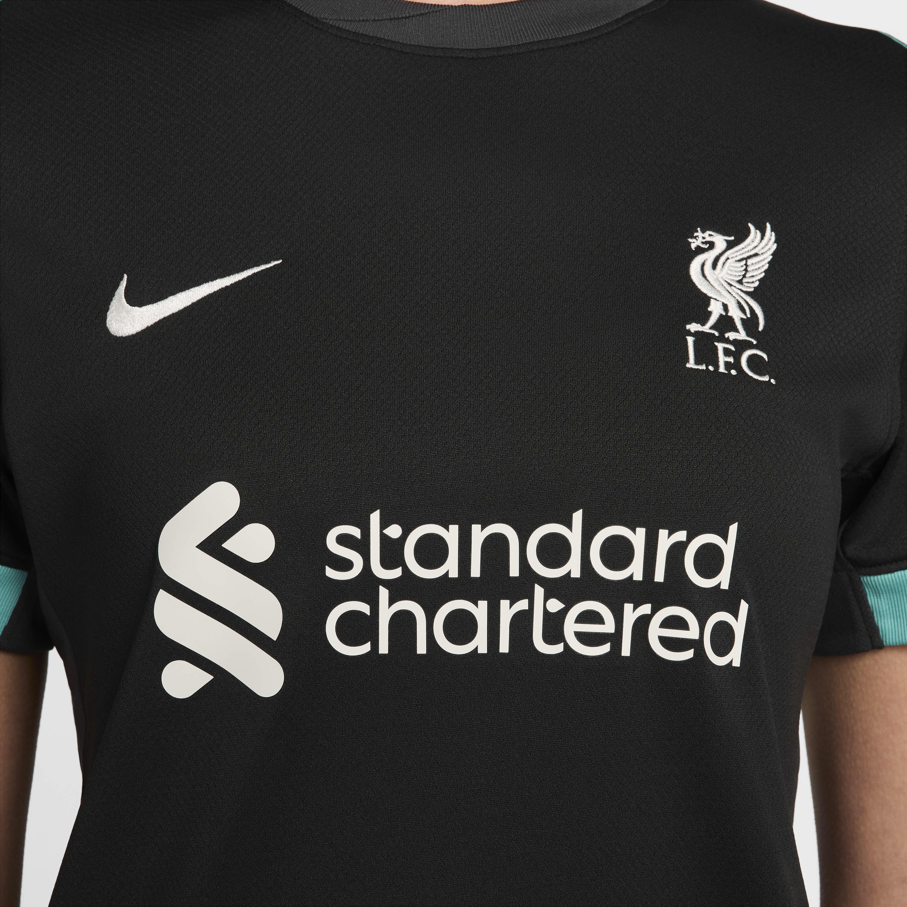 Liverpool AWAY 24/25 Nike DRI-FIT シャツ S Nike Liverpool 24/25 Dri-FIT Stadium SS Away Shirt - Night