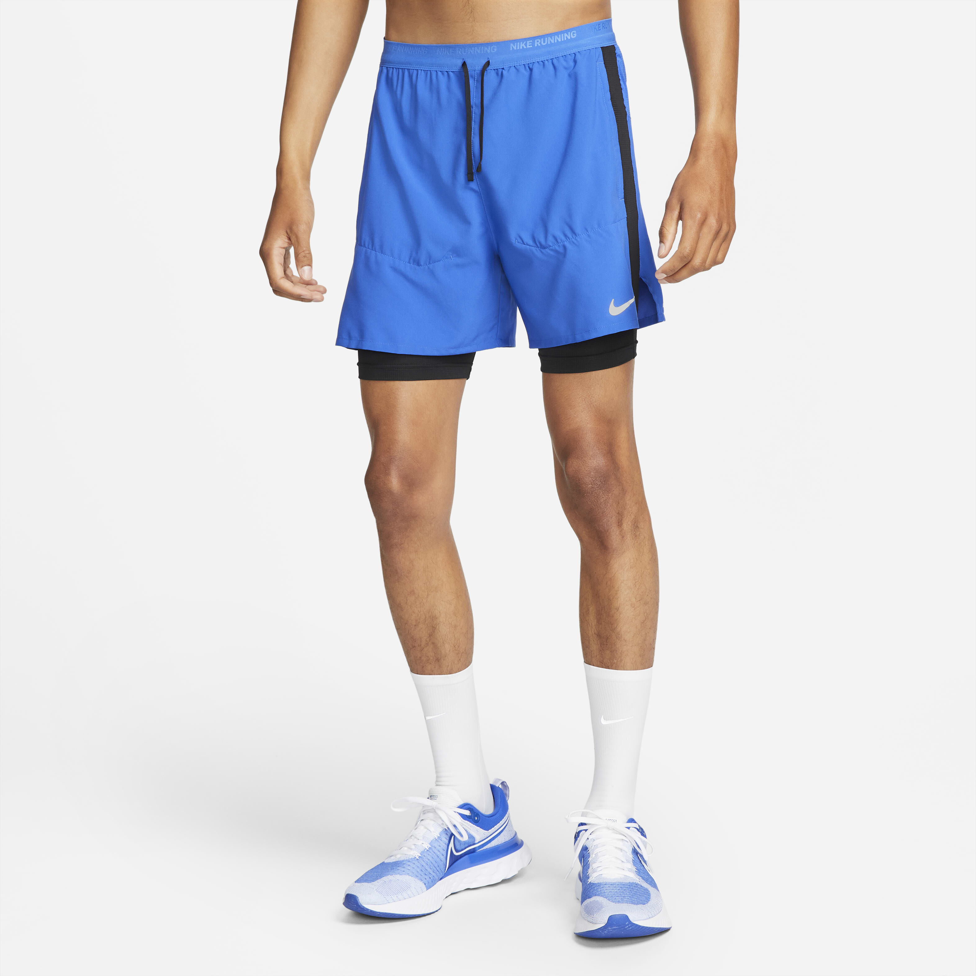 Buy Nike Stride Men s Dri FIT 13cm approx. Hybrid Running Shorts Nike Qatar Official
