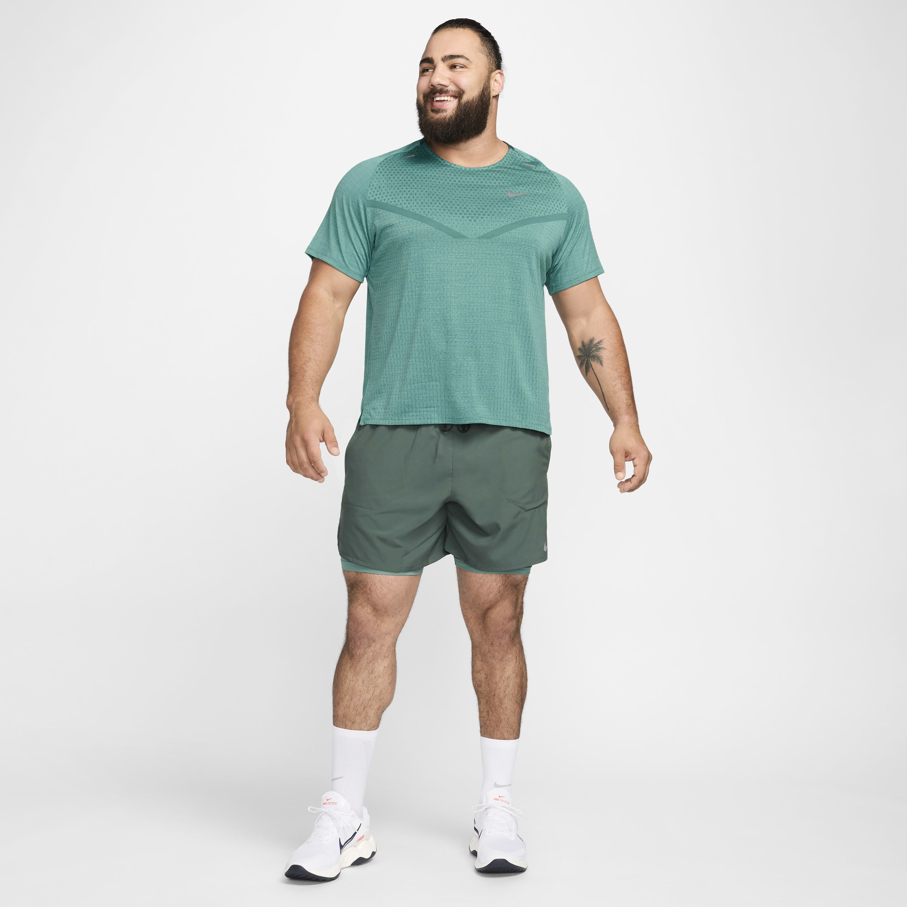 Buy Nike Tech Knit Men s Dri FIT ADV Short sleeve Running Top Nike Qatar Official