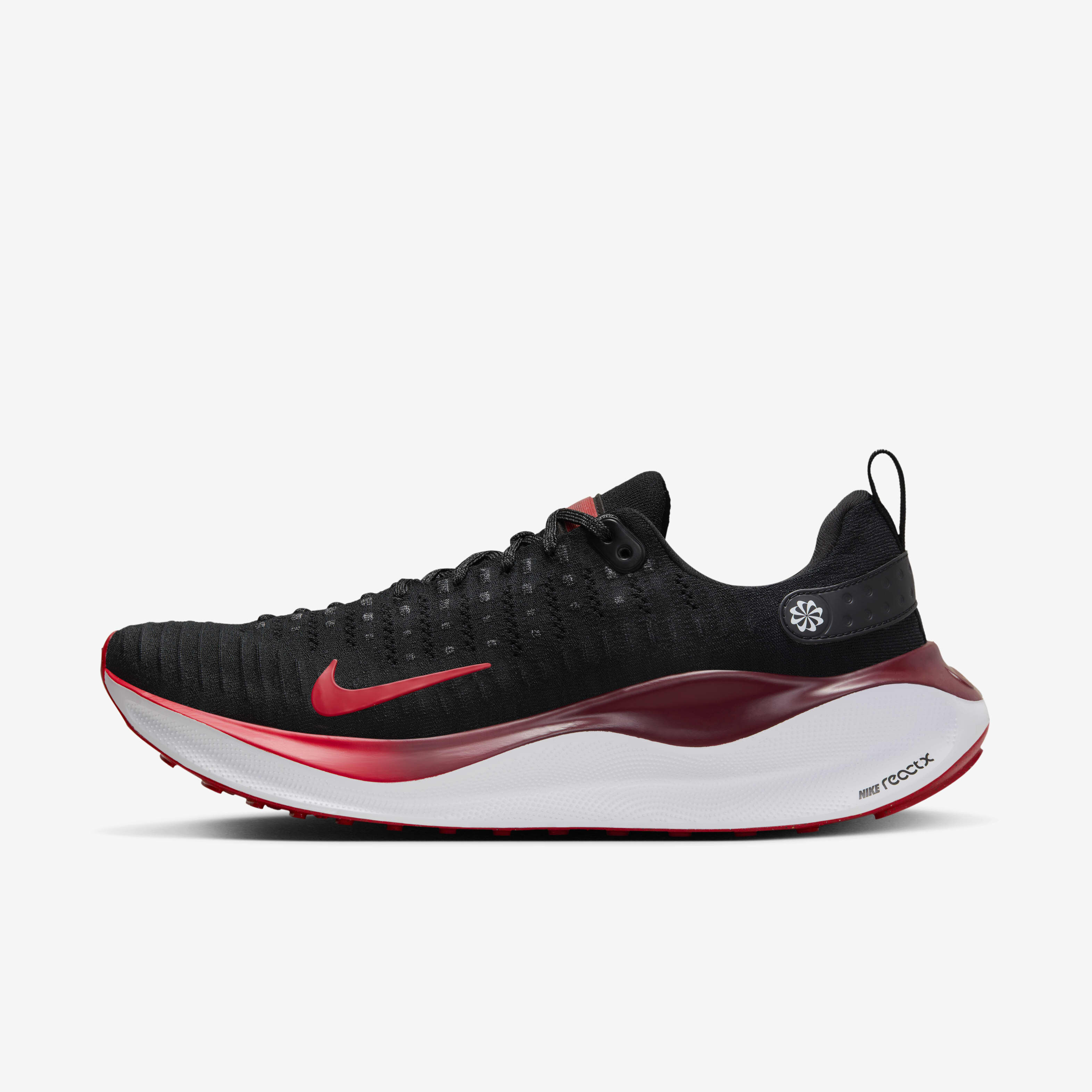 Nike grey and red running shoes online